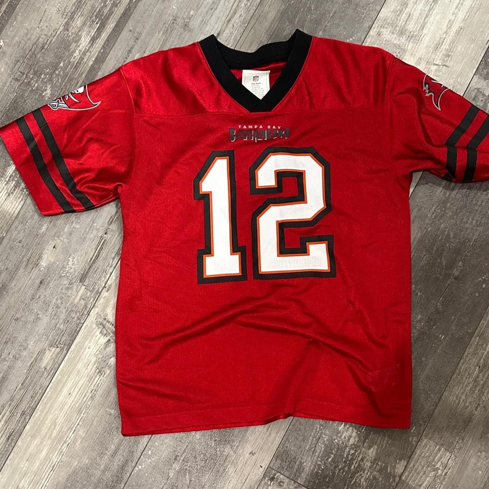 Tampa Bay Bucs  XL YOUTH Jersey with Number 12 BRADY